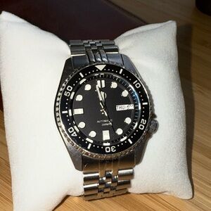 Used 38mm Long Island diver watch model #ISL-05